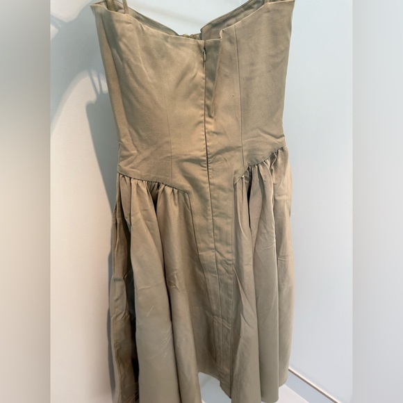HOUSE OF CB 'Samaria' Taupe Corset Sundress Size M/ Regular Cup A-C/ NWOT - Picture 5 of 7